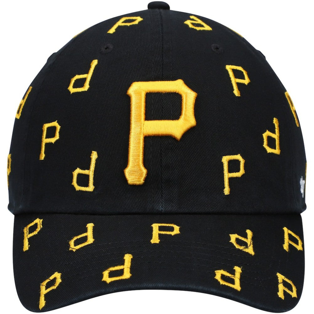 Pittsburgh Pirates '47 Women's Confetti Clean Up Adjustable Hat - Black Hats