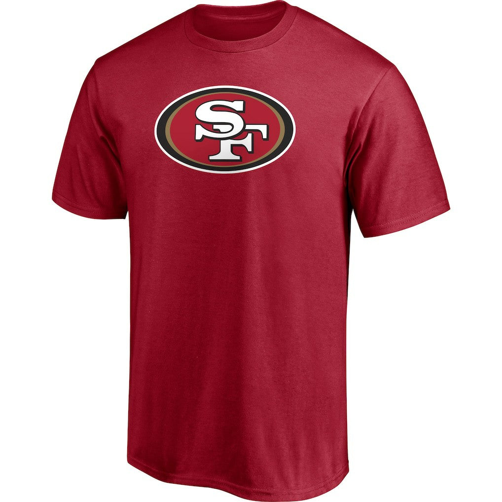 Nick Bosa San Francisco 49ers Player Icon Name & Number T-Shirt Scarlet