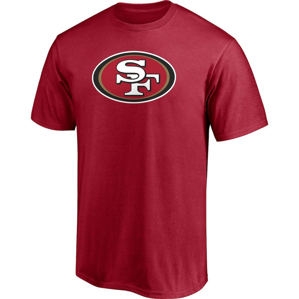 Nick Bosa San Francisco 49ers Player Icon Name & Number T-Shirt Scarlet