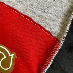 San Francisco 49ers Refried Apparel Sustainable Split T-Shirt Heather Gray
