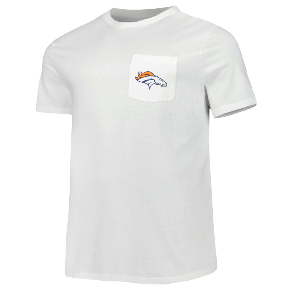 Denver Broncos Vineyard Vines Big & Tall Helmet T-Shirt White