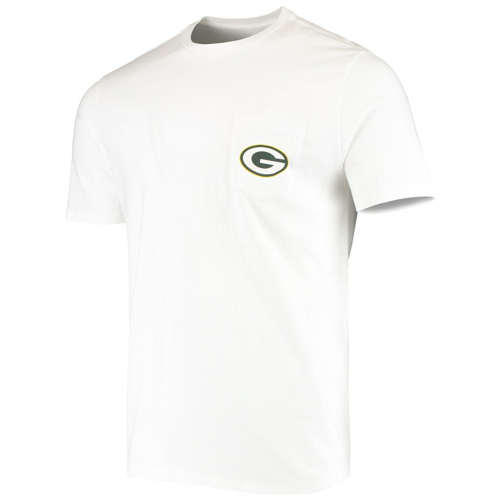 Green Bay Packers Vineyard Vines Big & Tall Helmet T-Shirt White