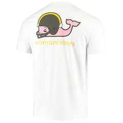 Pittsburgh Steelers Vineyard Vines Big & Tall Helmet T-Shirt White