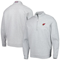 Arizona Cardinals Vineyard Vines Shep Shirt Quarter-Zip Sweatshirt Heather Gray