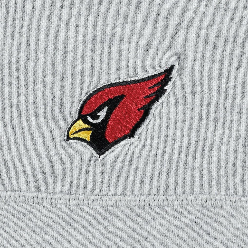 Arizona Cardinals Vineyard Vines Shep Shirt Quarter-Zip Sweatshirt Heather Gray
