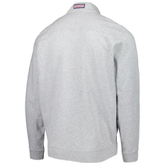 Arizona Cardinals Vineyard Vines Shep Shirt Quarter-Zip Sweatshirt Heather Gray
