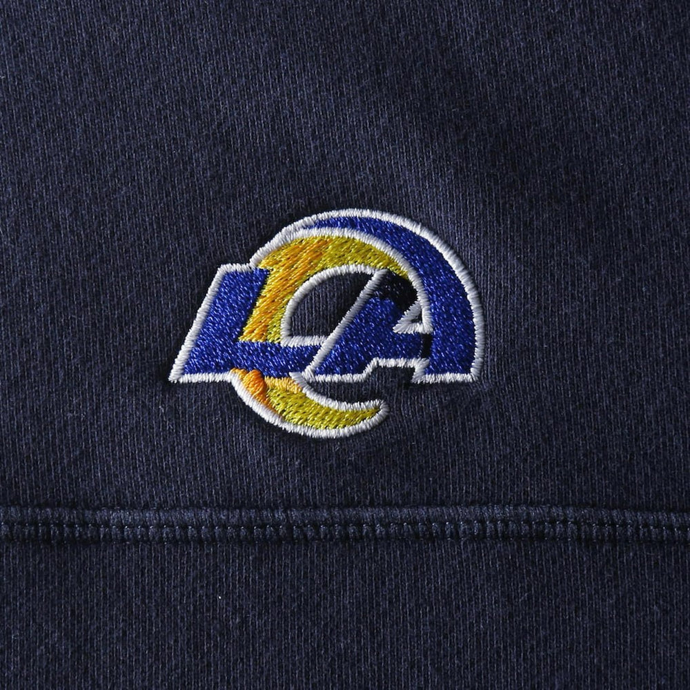 Los Angeles Rams Vineyard Vines Shep Shirt Quarter-Zip Sweatshirt Navy