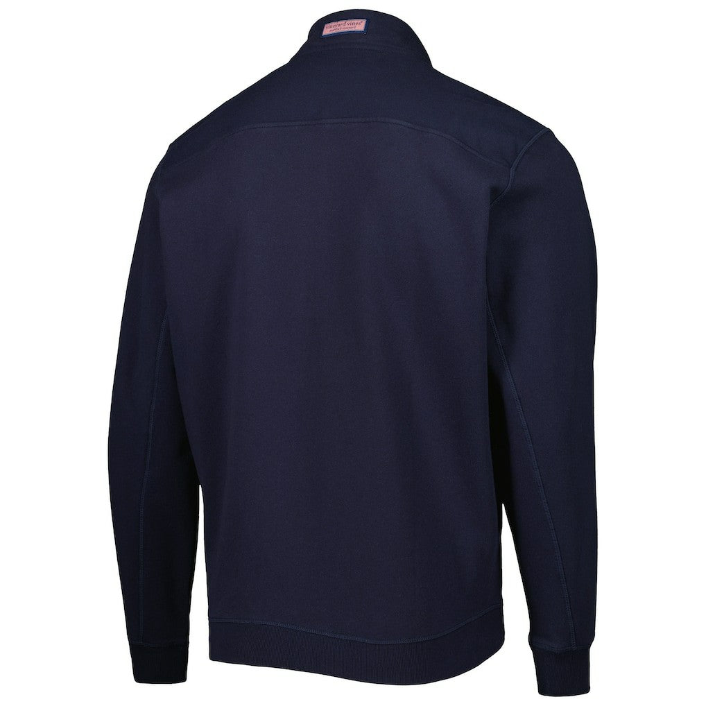 Los Angeles Rams Vineyard Vines Shep Shirt Quarter-Zip Sweatshirt Navy