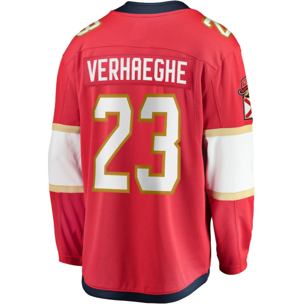 NHL Carter Verhaeghe Florida Panthers Fanatics Home Breakaway Jersey - Red