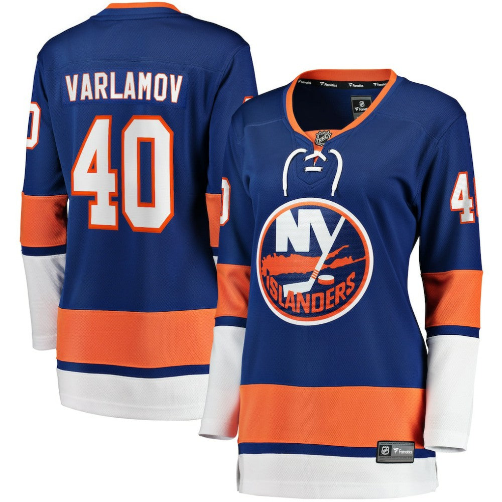 NHL Semyon Varlamov New York Islanders Fanatics Women's Home Breakaway Jersey - Royal