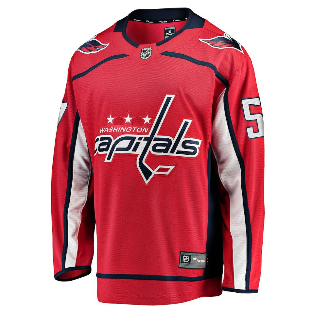 NHL Trevor van Riemsdyk Washington Capitals Fanatics Home Breakaway Jersey - Red
