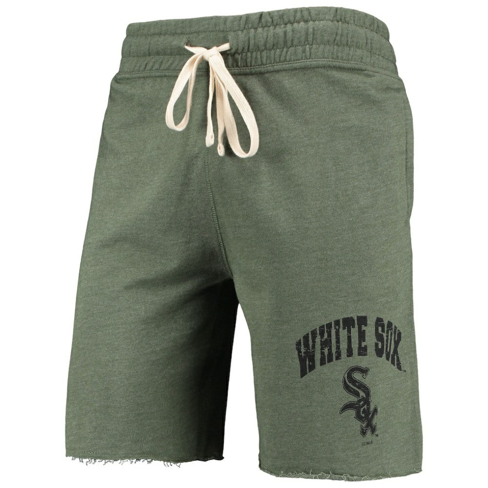Chicago White Sox Concepts Sport Mainstream Tri-Blend Shorts - Heathered Olive Shorts