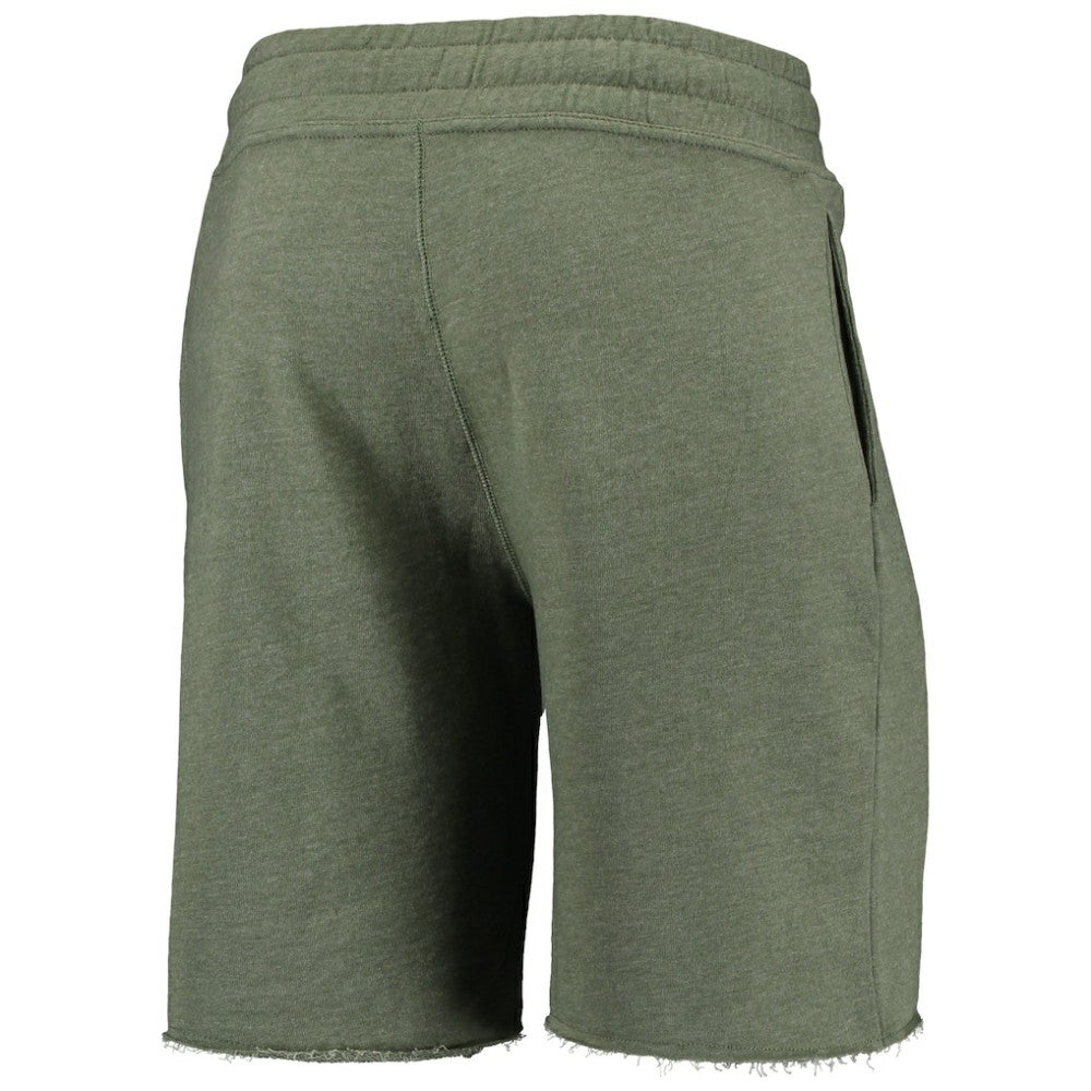 Cincinnati Reds Concepts Sport Mainstream Tri-Blend Shorts - Heathered Olive Shorts