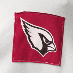 Arizona Cardinals Refried Apparel Women's Sustainable Crop Dolman Pullover Hoodie White