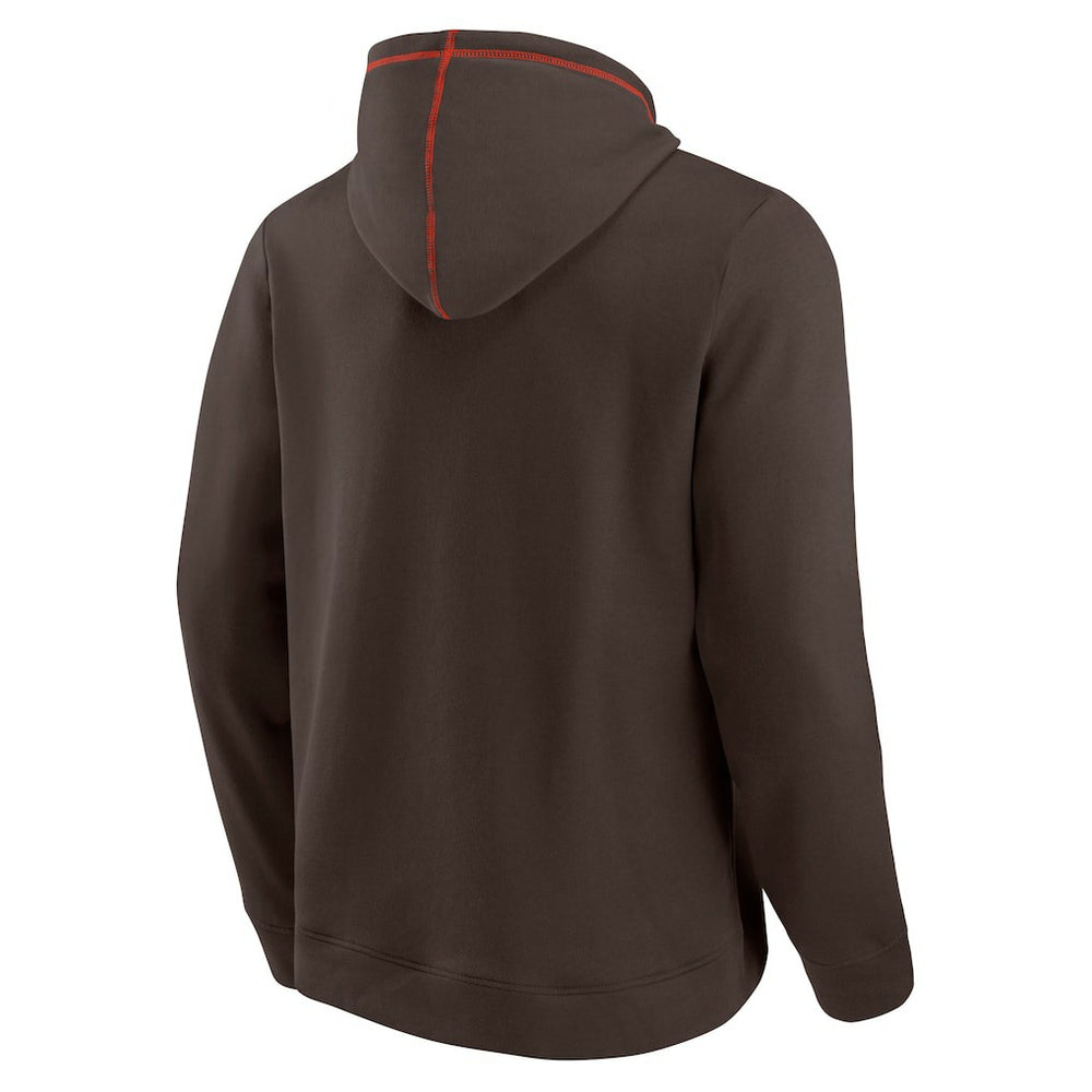 Cleveland Browns Tiebreaker Pullover Hoodie Brown