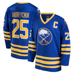 NHL Dave Andreychuk Buffalo Sabres Fanatics Breakaway Retired Player Jersey - Royal