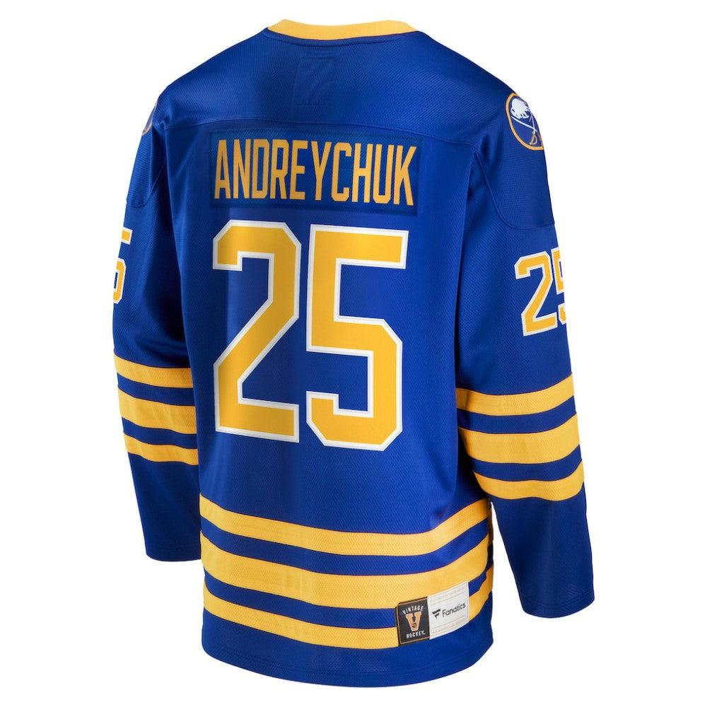 NHL Dave Andreychuk Buffalo Sabres Fanatics Breakaway Retired Player Jersey - Royal