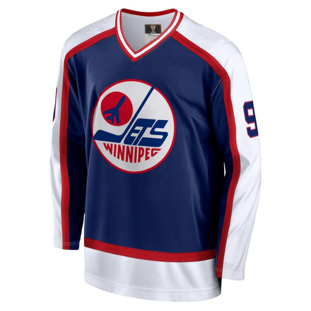 NHL Bobby Hull Winnipeg Jets Fanatics Breakaway Retired Player Jersey - Navy
