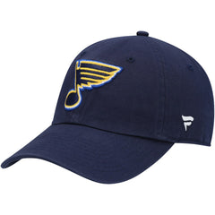 NHL St. Louis Blues Fanatics Core Primary Logo Adjustable Hat - Navy