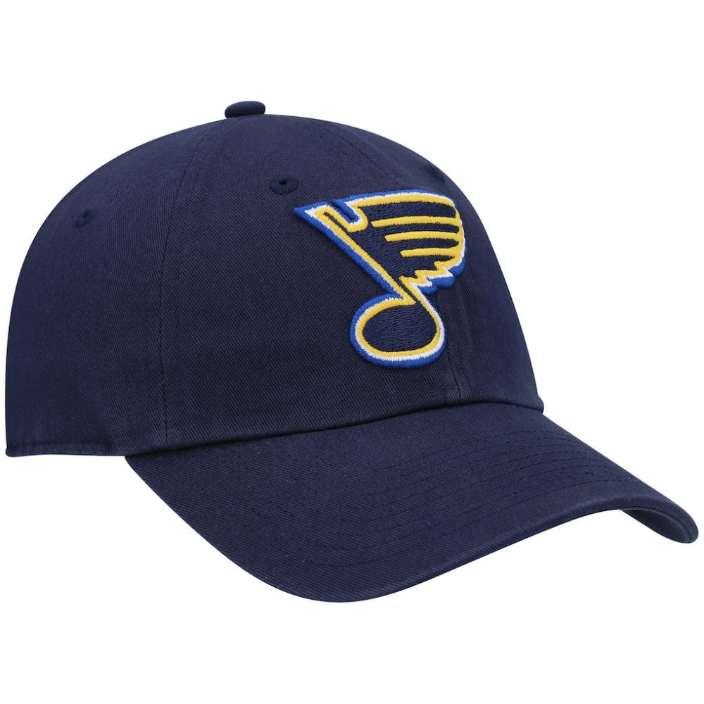 NHL St. Louis Blues Fanatics Core Primary Logo Adjustable Hat - Navy