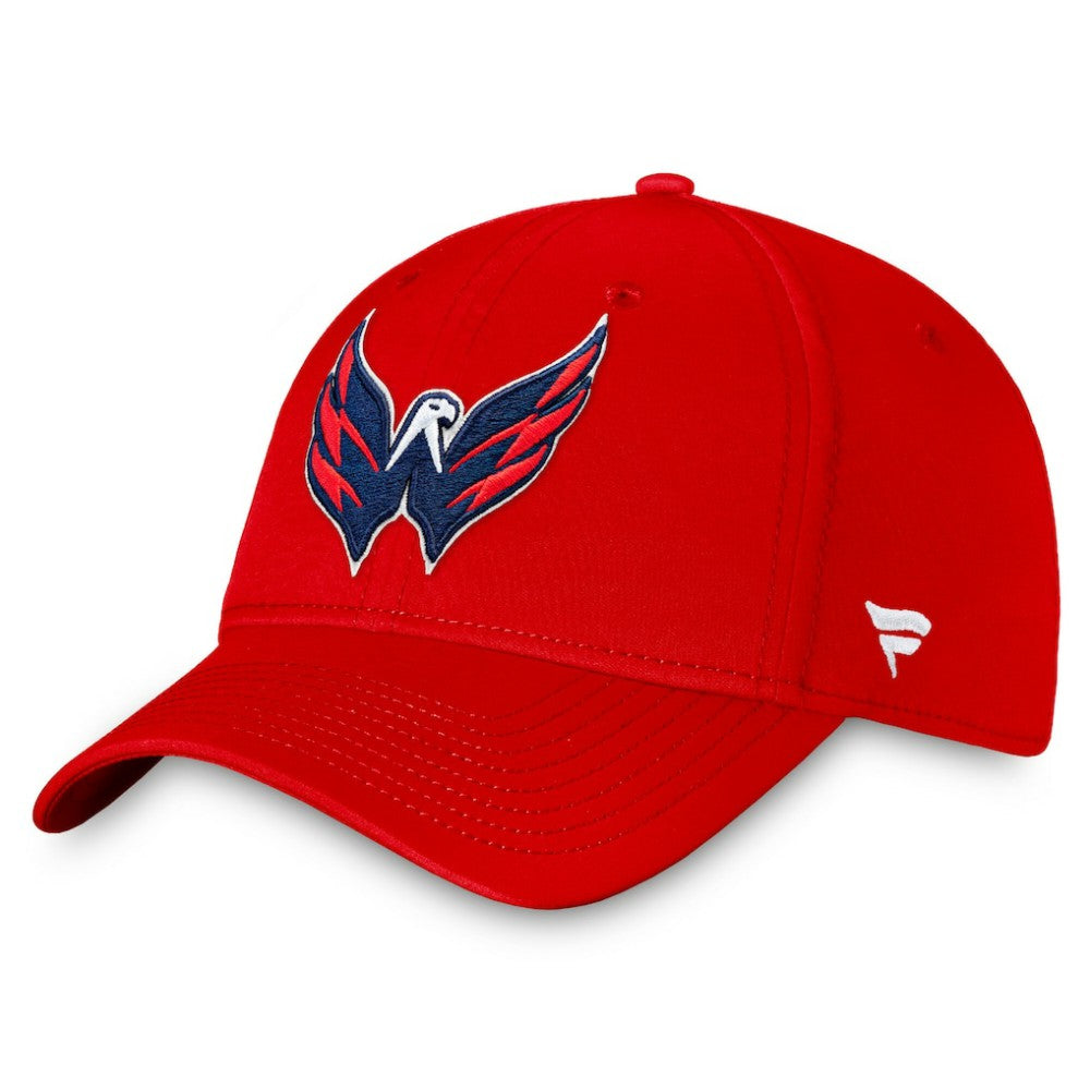 NHL Washington Capitals Fanatics Core Primary Logo Flex Hat - Red