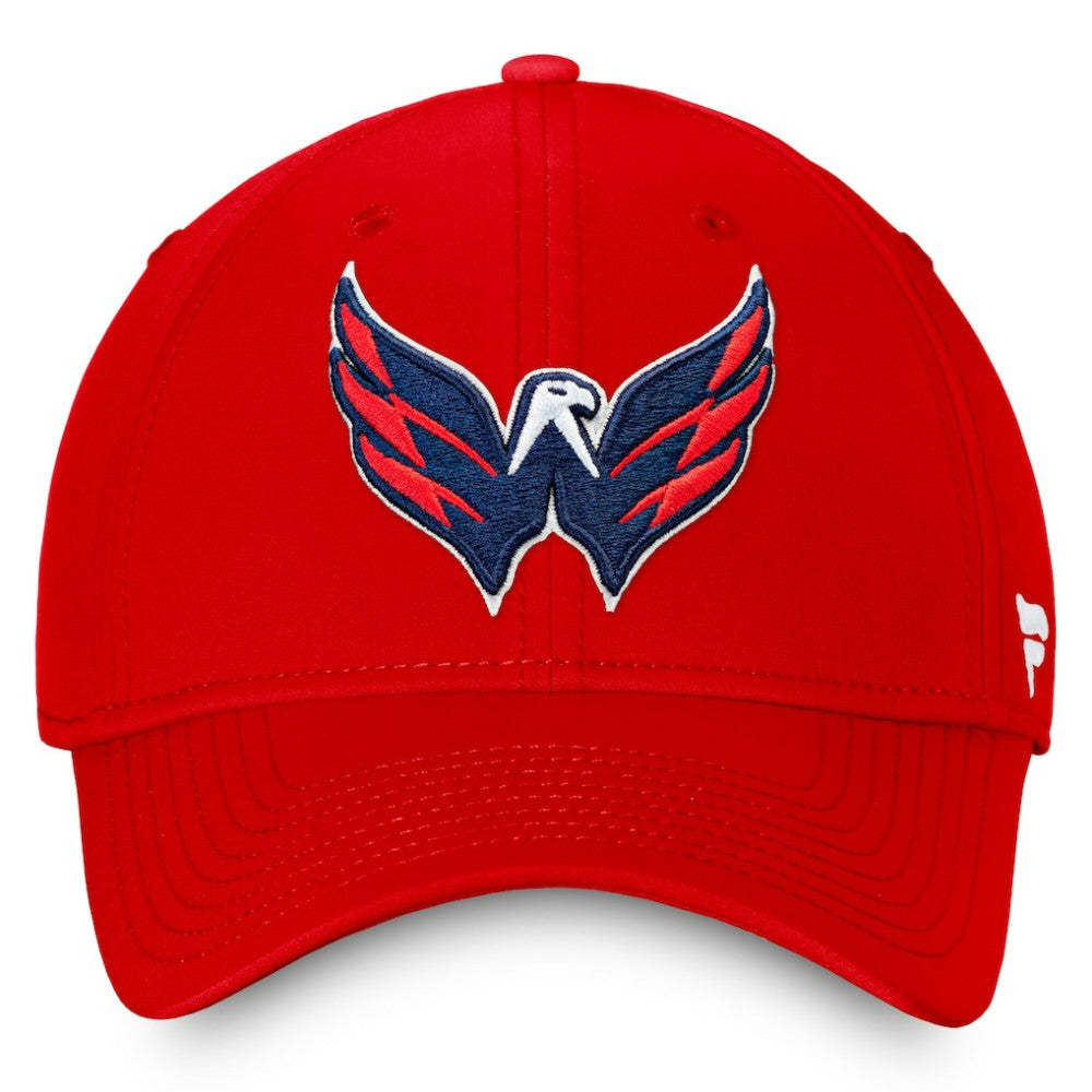 NHL Washington Capitals Fanatics Core Primary Logo Flex Hat - Red
