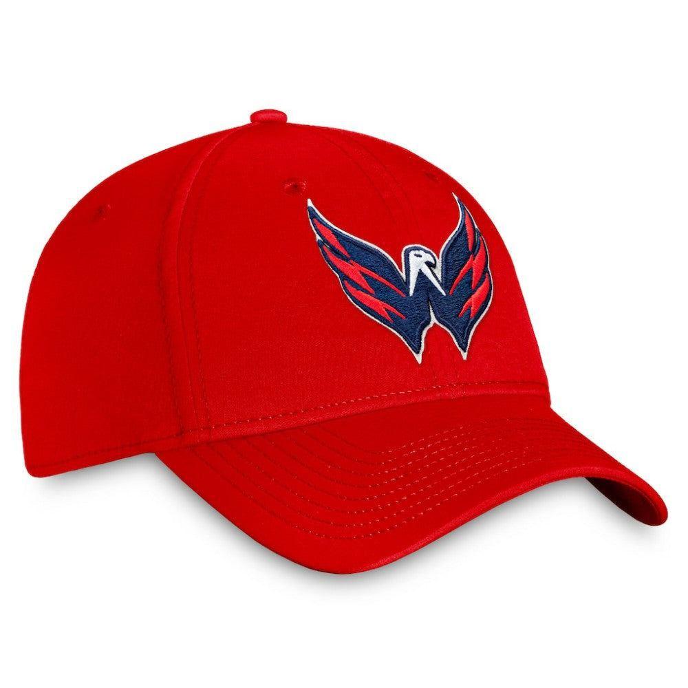 NHL Washington Capitals Fanatics Core Primary Logo Flex Hat - Red