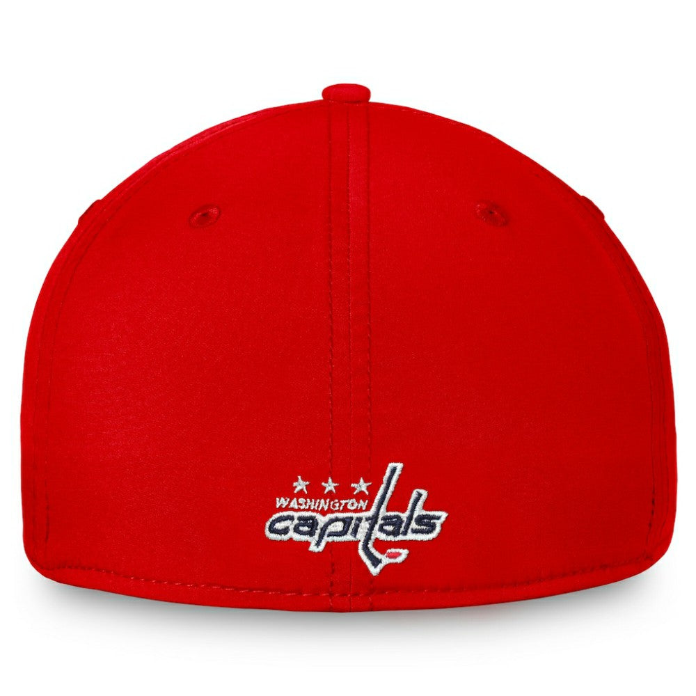 NHL Washington Capitals Fanatics Core Primary Logo Flex Hat - Red