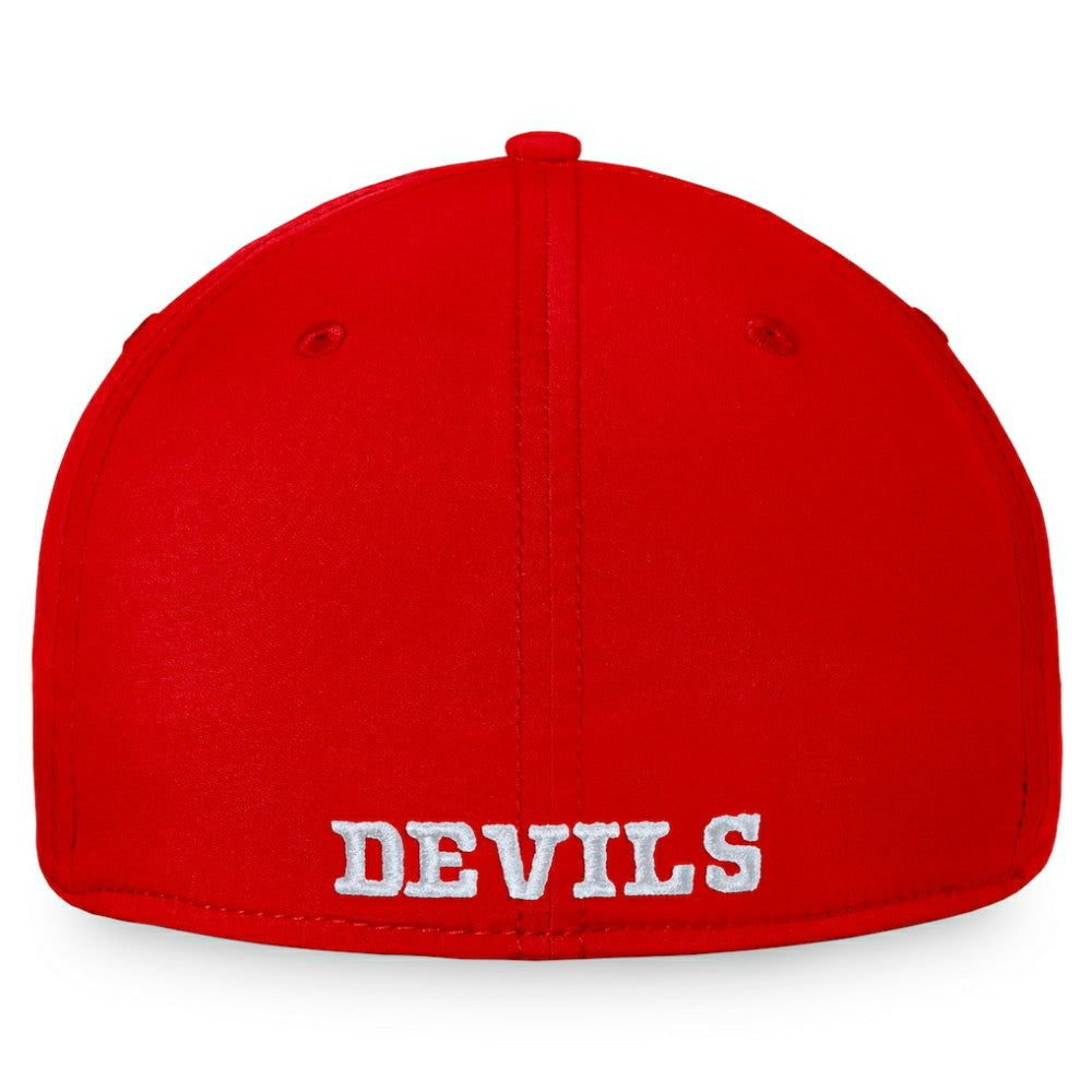 NHL New Jersey Devils Fanatics Core Primary Logo Flex Hat - Red