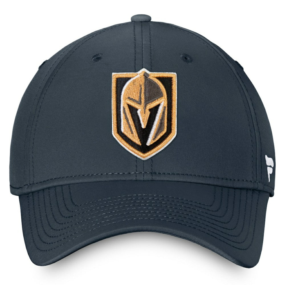 NHL Vegas Golden Knights Fanatics Core Primary Logo Flex Hat - Charcoal