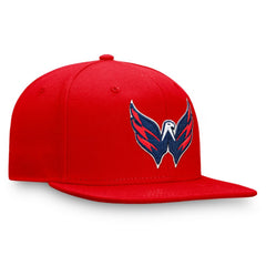 NHL Washington Capitals Fanatics Primary Logo Snapback Hat - Red