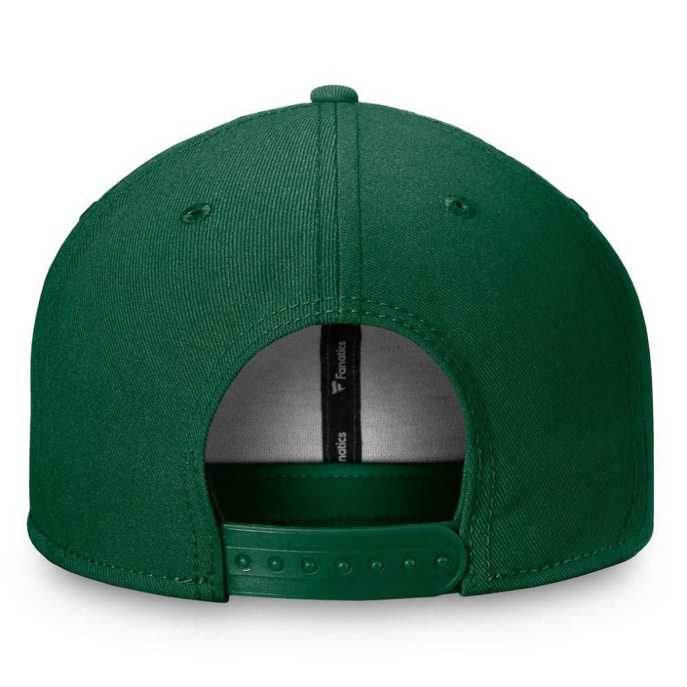NHL Minnesota Wild Fanatics Primary Logo Snapback Hat - Green