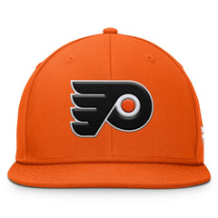 NHL Philadelphia Flyers Fanatics Primary Logo Snapback Hat - Orange