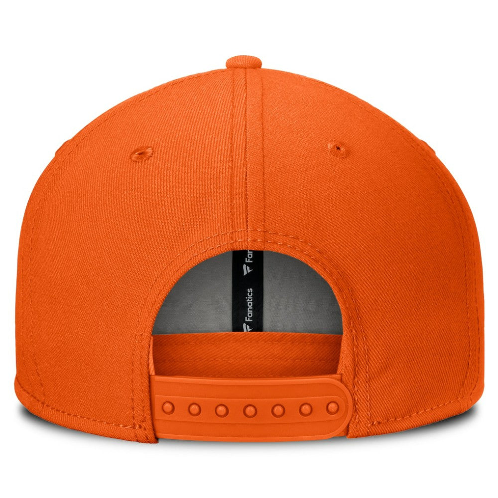 NHL Philadelphia Flyers Fanatics Primary Logo Snapback Hat - Orange