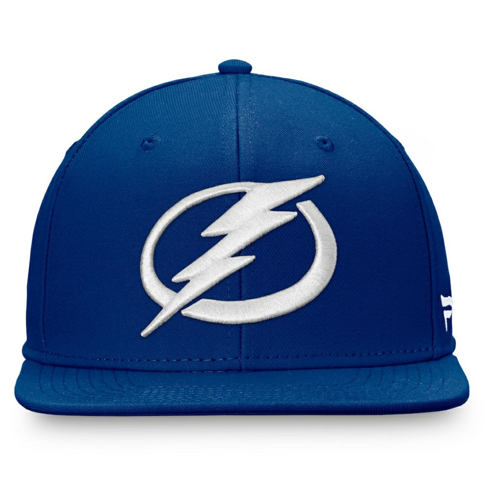 NHL Tampa Bay Lightning Fanatics Primary Logo Snapback Hat - Blue