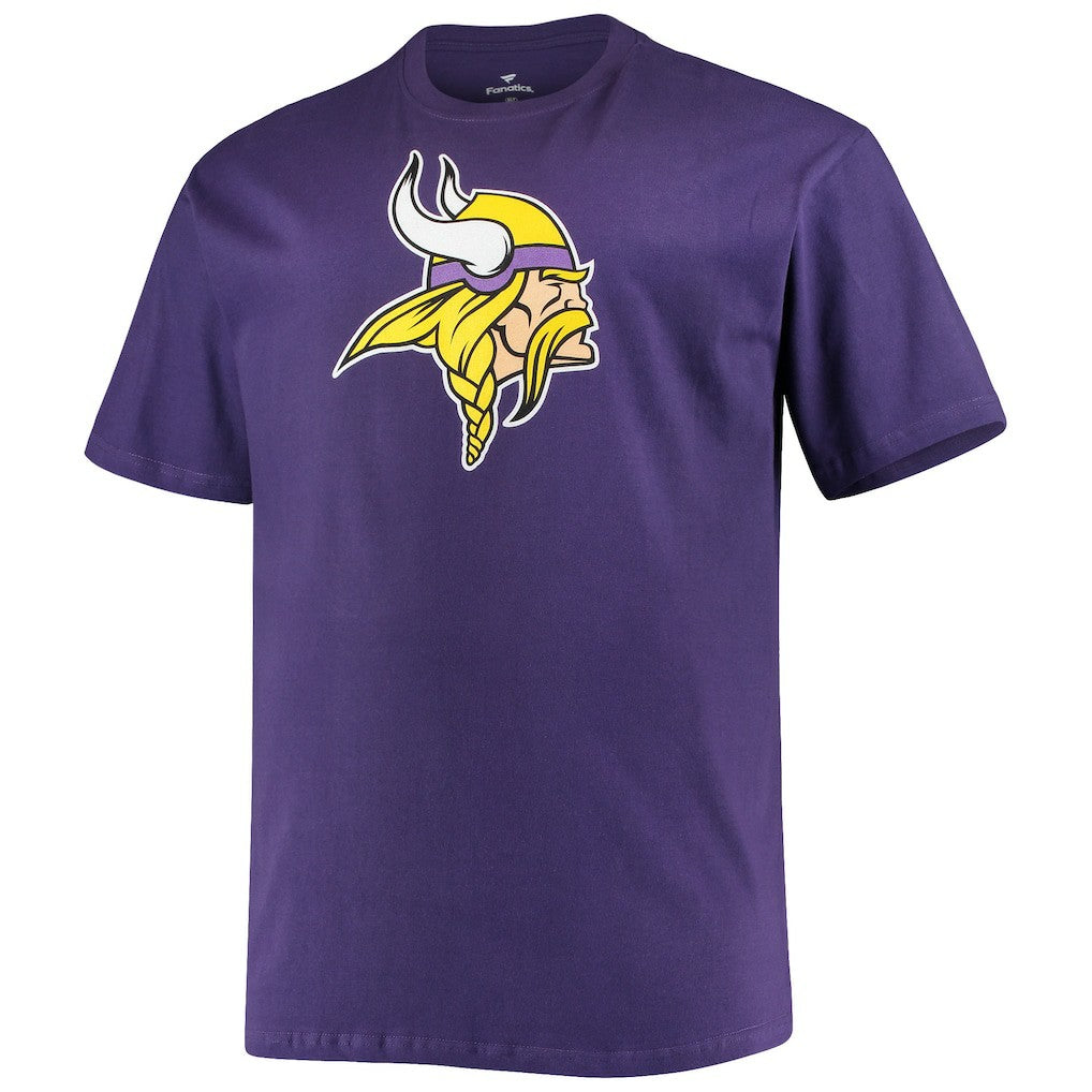 Justin Jefferson Minnesota Vikings Big & Tall Player Name & Number T-Shirt Purple