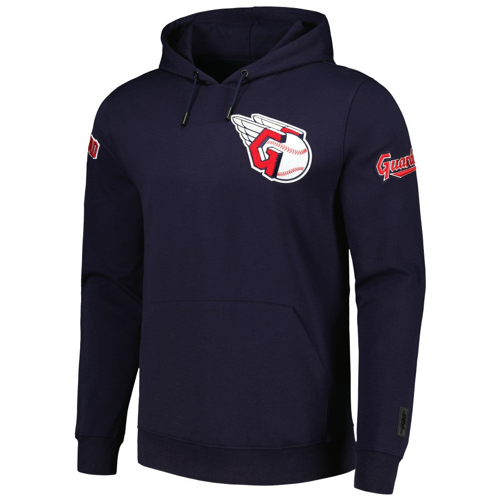 Cleveland Guardians Pro Standard Team Logo Pullover Hoodie - Navy Hoodies