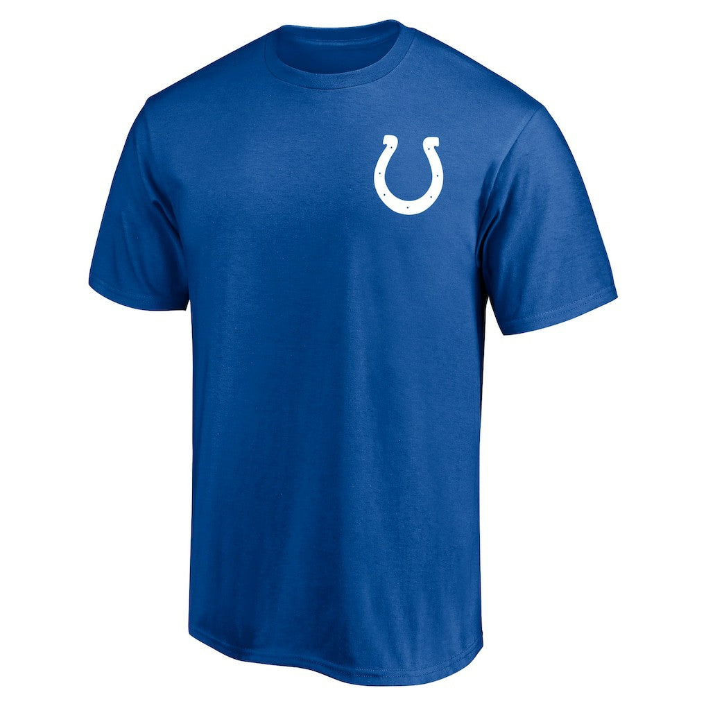 Indianapolis Colts #1 Dad T-Shirt Royal