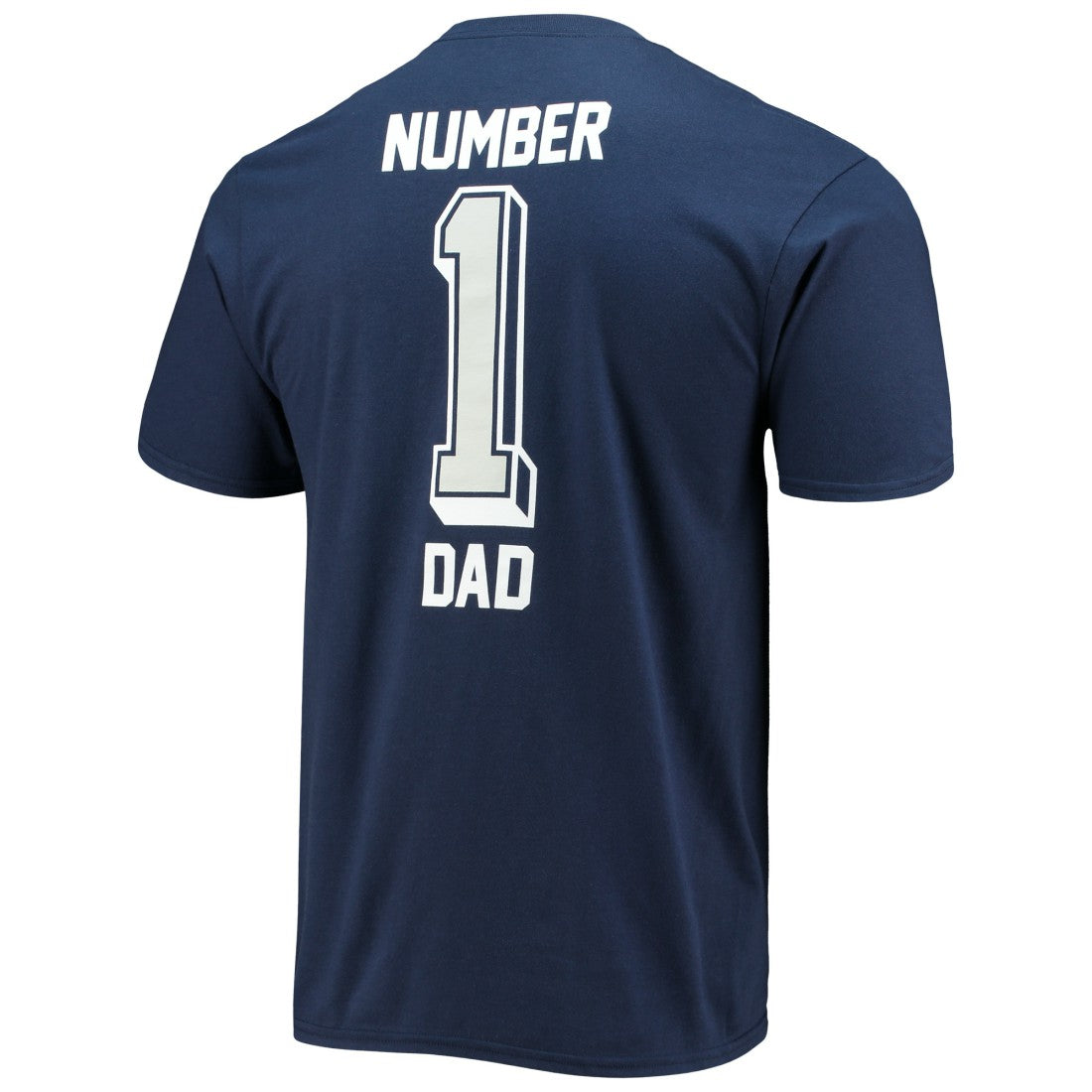 Dallas Cowboys #1 Dad T-Shirt Navy