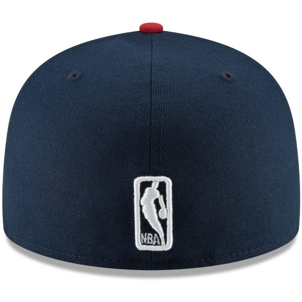 Denver Nuggets 2-Tone 59FIFTY Fitted Hat Navy/Red