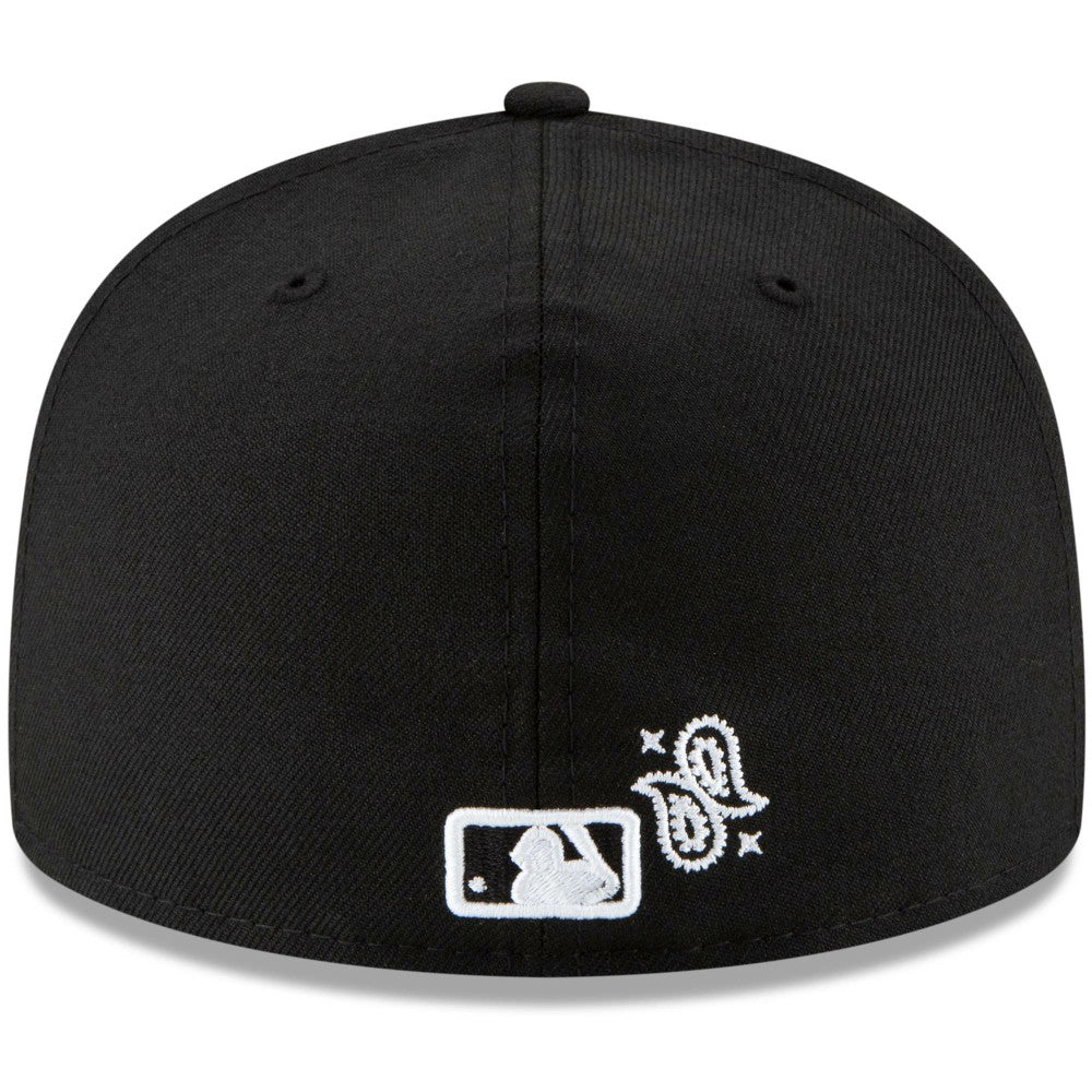 Los Angeles Dodgers New Era Paisley Elements 59FIFTY Fitted Hat - Black Hats