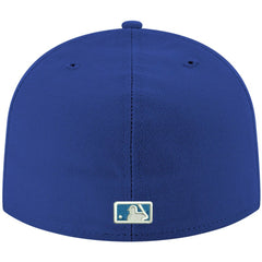 Boston Red Sox New Era White Logo 59FIFTY Fitted Hat - Royal Hats