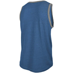 Los Angeles Rams New Era Ringer Tri-Blend Tank Top Heathered Royal