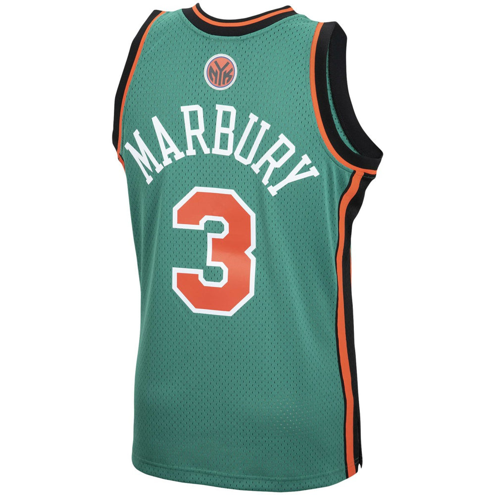 Stephon Marbury New York Knicks 2006/07 Hardwood Classics Swingman Jersey Green