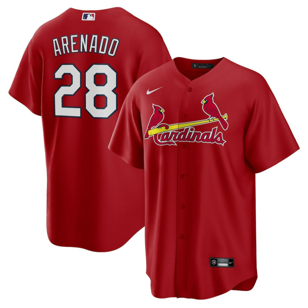 Nolan Arenado St. Louis Cardinals Nike Alternate Official Replica Player Jersey - Red Jerseys