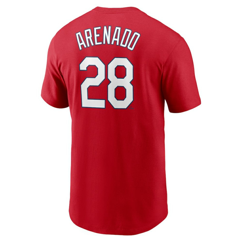 Nolan Arenado St. Louis Cardinals Nike Name & Number T-Shirt - Red T-shirts