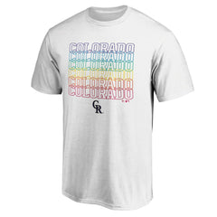 Colorado Rockies City Pride T-Shirt - White T-shirts