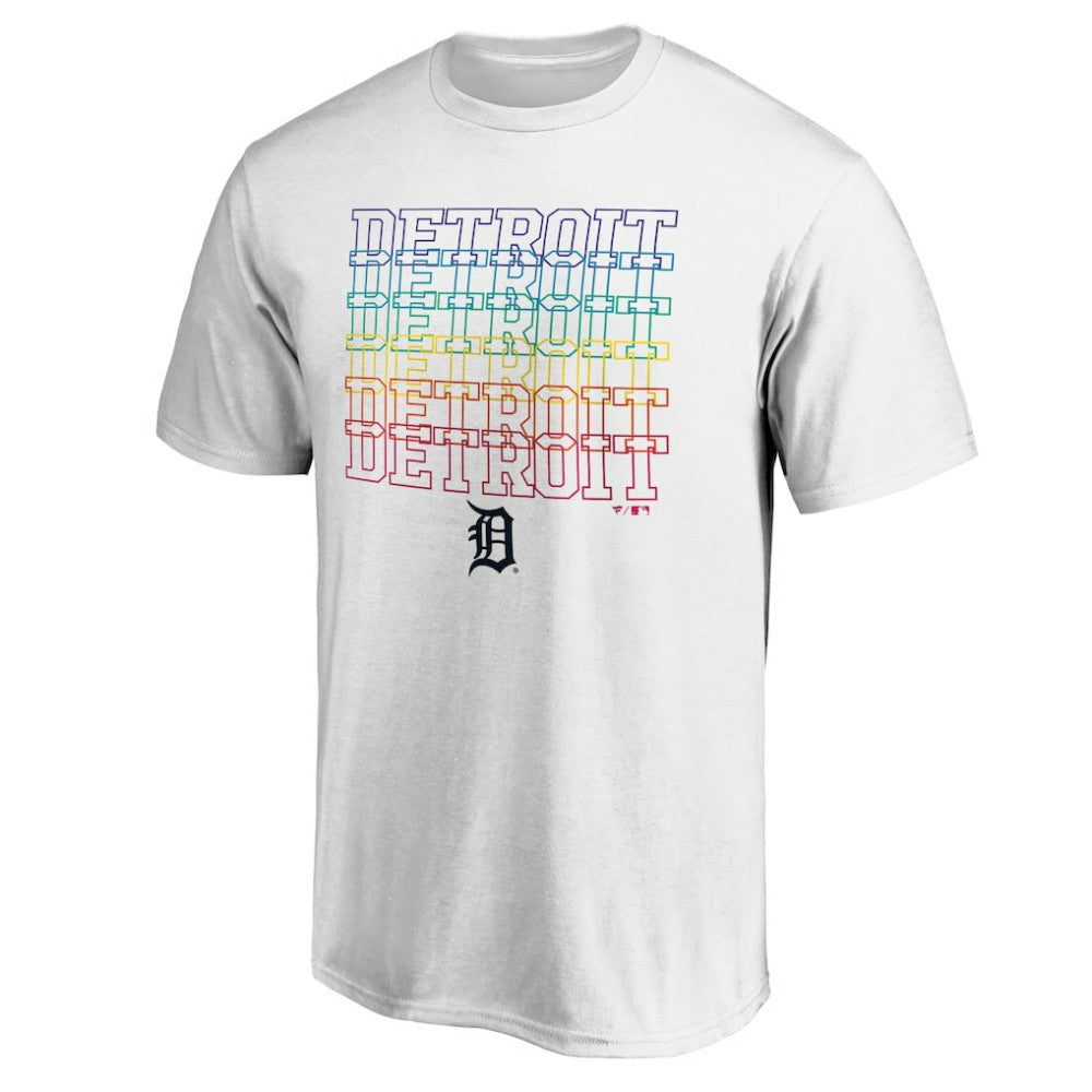 Detroit Tigers City Pride T-Shirt - White T-shirts