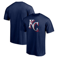 Kansas City Royals Red White and Team T-Shirt - Navy T-shirts