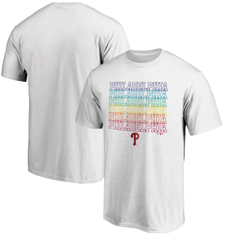 Philadelphia Phillies City Pride T-Shirt - White T-shirts